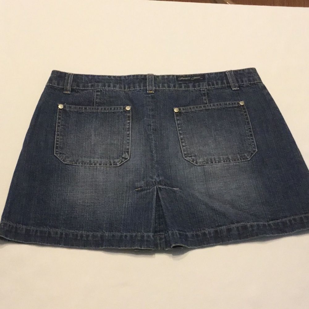 freedom Jeans Denim Skirt w/Four Pockets - Picture 3 of 8